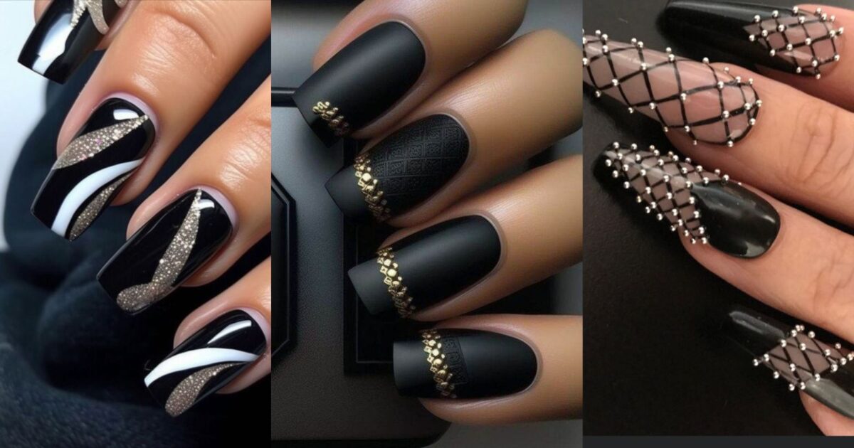 Read more about the article 25+ Classy Black Nail Designs [Trending in 2024] Try Now
